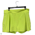 Athletic Skort By Lululemon In Green, Size: 12