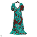 Dress Casual Maxi By Nine West In Blue & Brown, Size: Xs