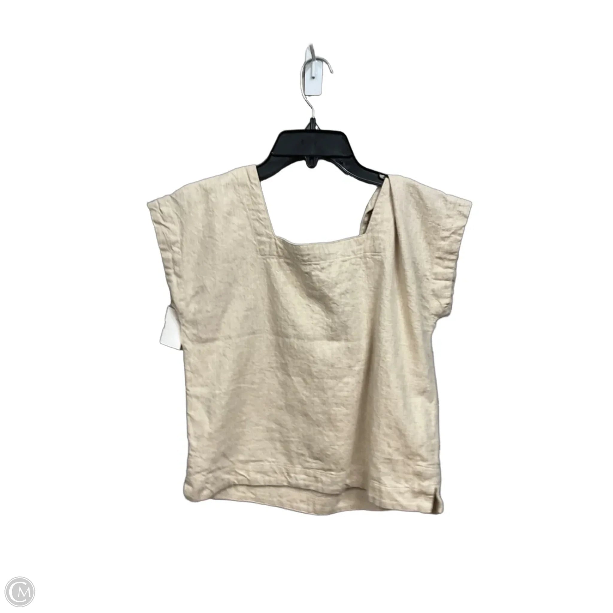 Top Sleeveless By Madewell In Tan, Size: Xxs