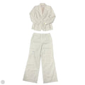 Pants Suit 2pc By Calvin Klein In Beige, Size: 4
