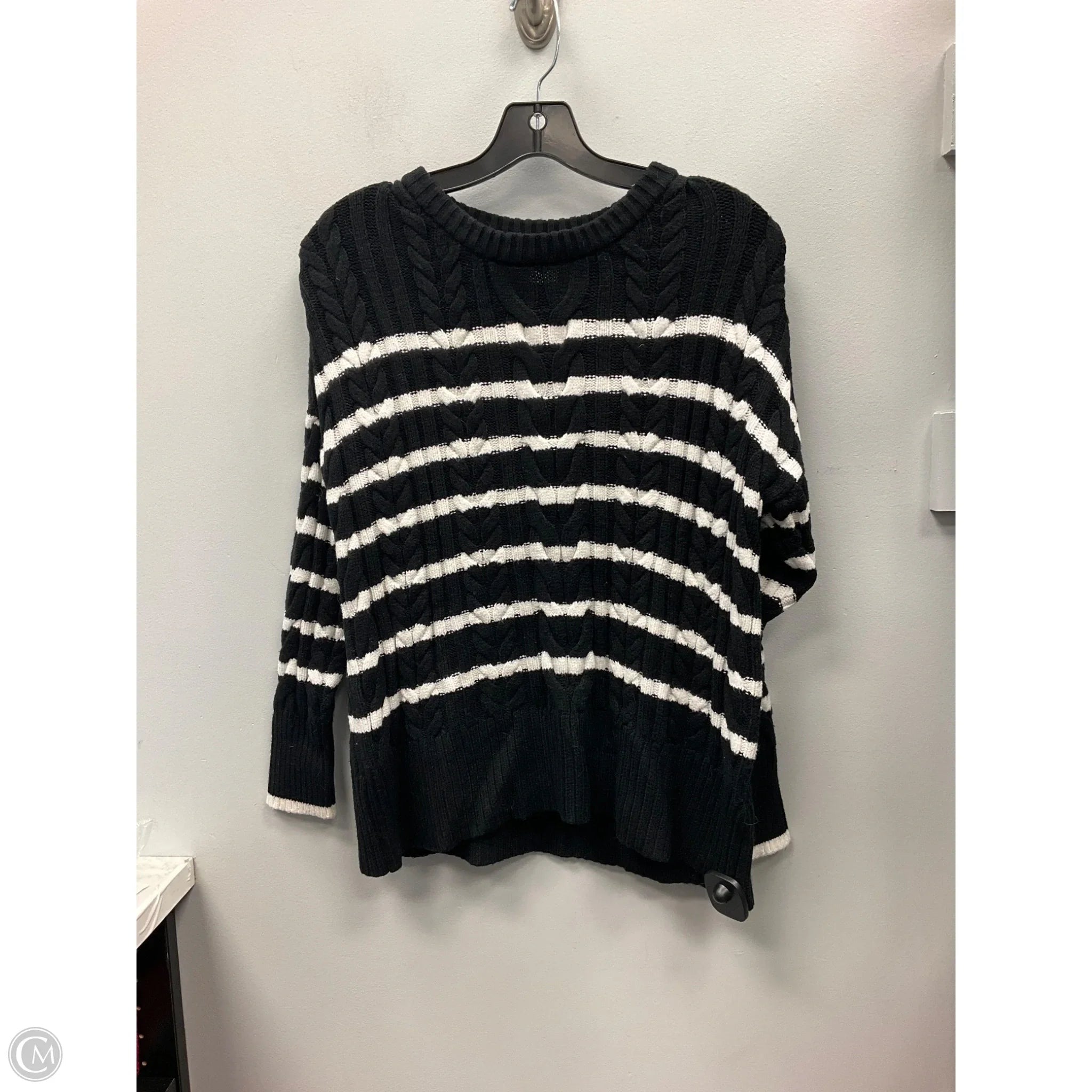 Sweater By Philosophy In Striped Pattern, Size: Xs