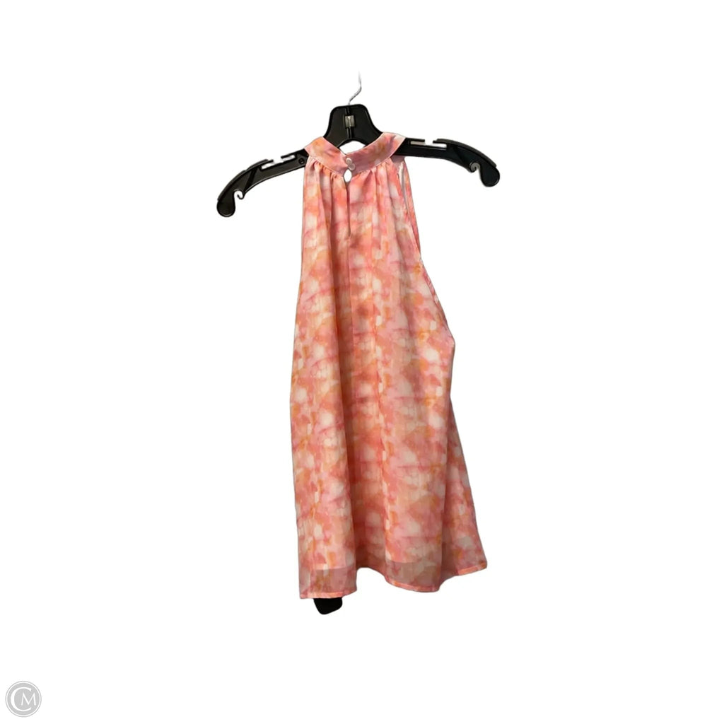 Top Sleeveless By Pink Lily In Pink, Size: S