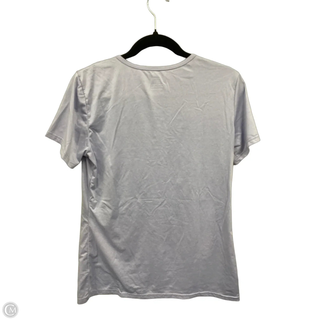 Athletic Top Short Sleeve By 32 Degrees In Purple, Size: L
