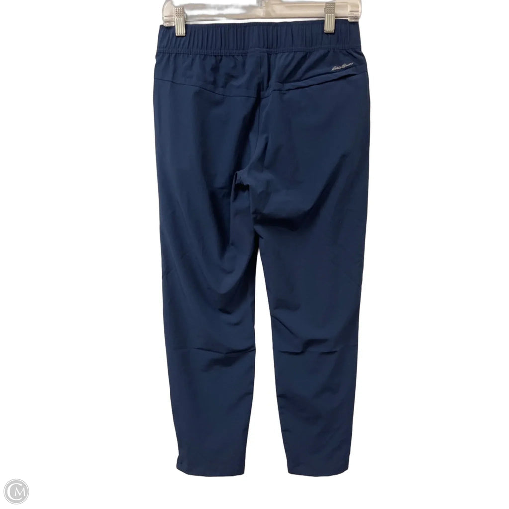 Athletic Pants By Eddie Bauer In Navy, Size: Xs