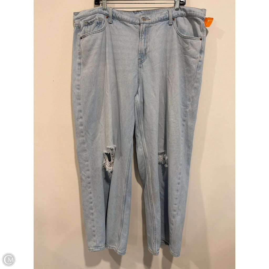 Jeans Wide Leg By Old Navy In Blue Denim, Size: 18