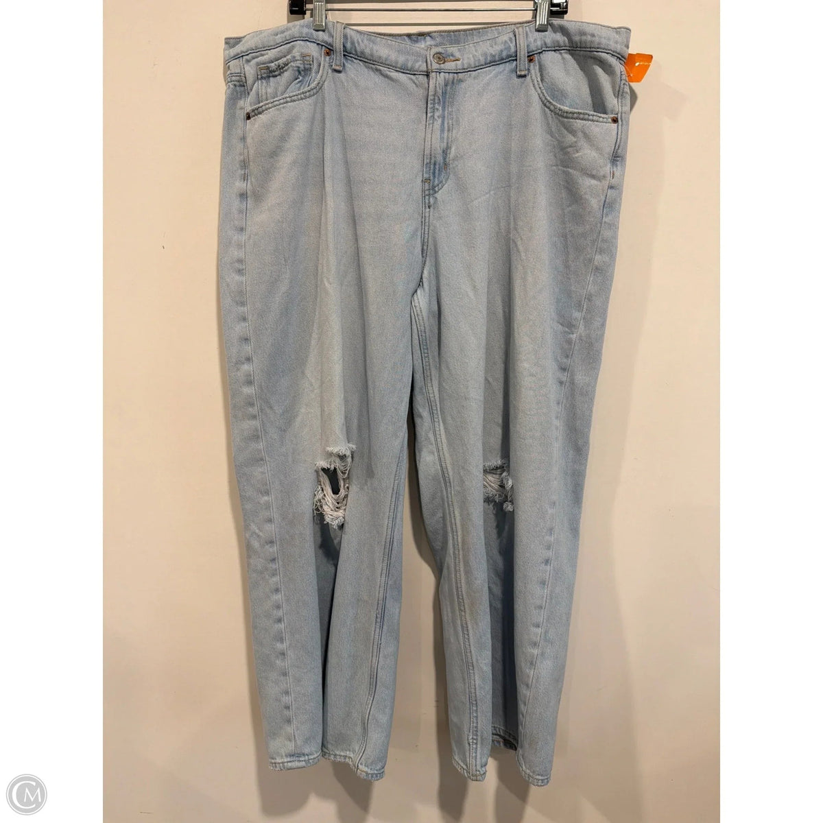 Jeans Wide Leg By Old Navy In Blue Denim, Size: 18