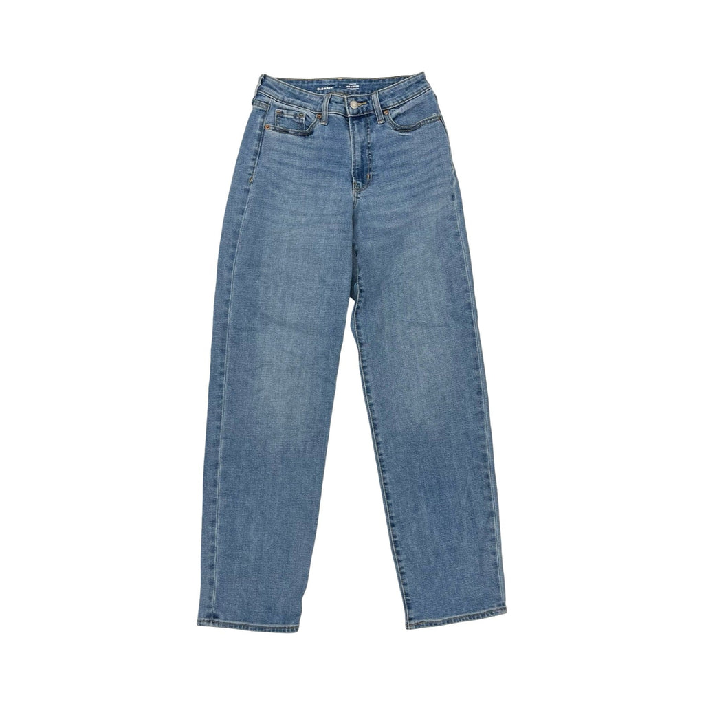 Jeans Straight By Old Navy In Blue Denim, Size:2