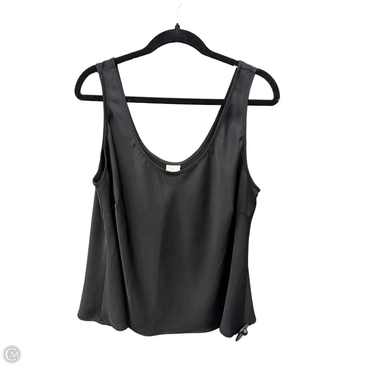 Top Sleeveless Basic By A New Day In Black, Size: Xxl