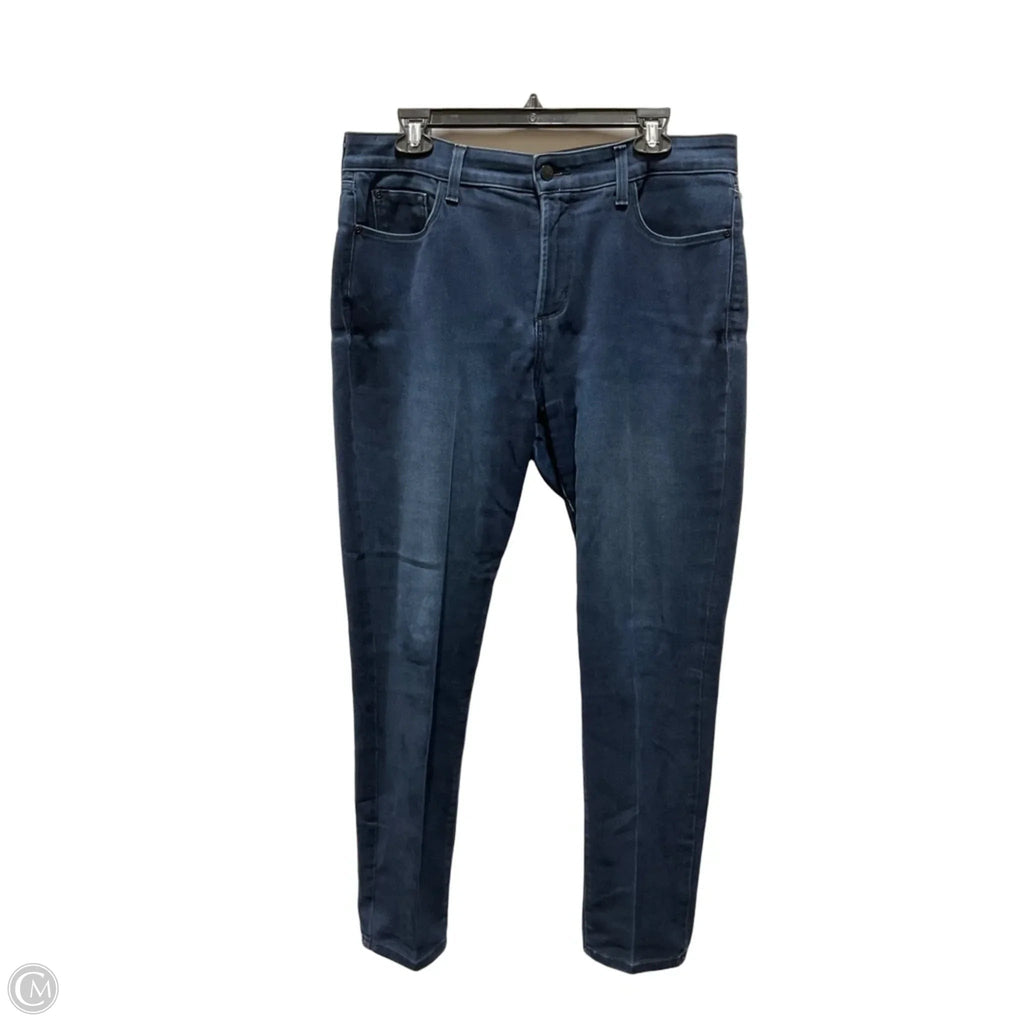 Jeans Skinny By Not Your Daughters Jeans In Blue Denim, Size: 14