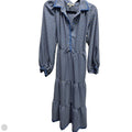 Dress Casual Midi By Max Studio In Blue & Brown, Size: M