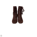 Boots Ankle Heels By Cma In Brown, Size: 7.5
