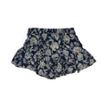 Skort By Angie In Blue & Cream, Size:L