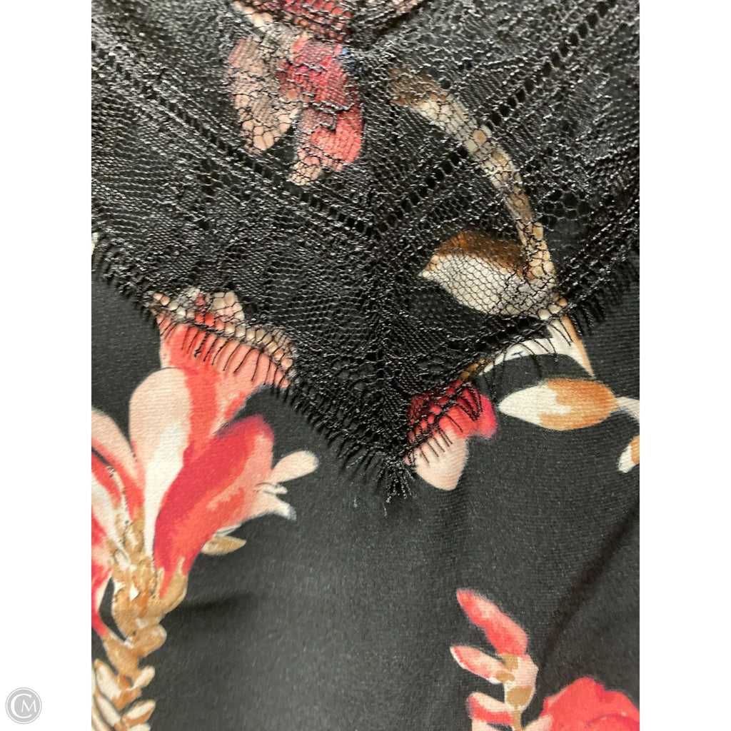 Dress Casual Midi By White House Black Market In Floral Print, Size: S