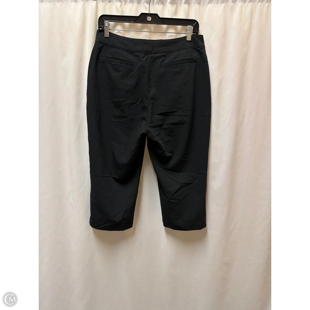 Capris By Clothes Mentor In Black, Size: 10