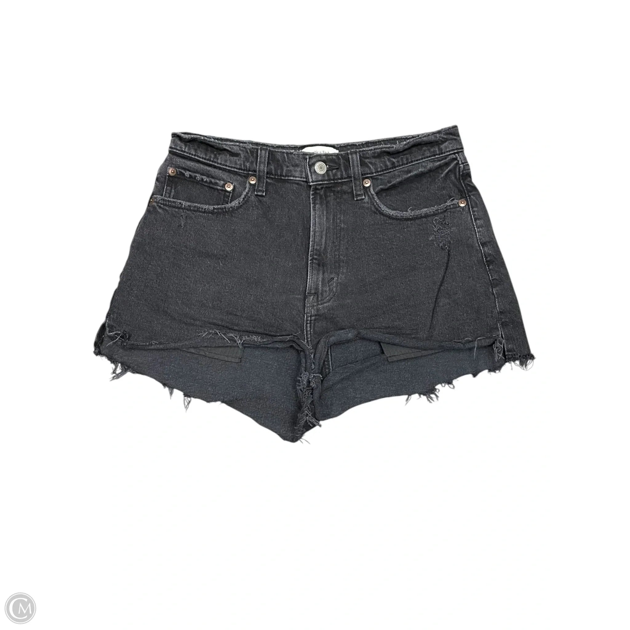 Shorts By Abercrombie And Fitch In Black, Size: 8