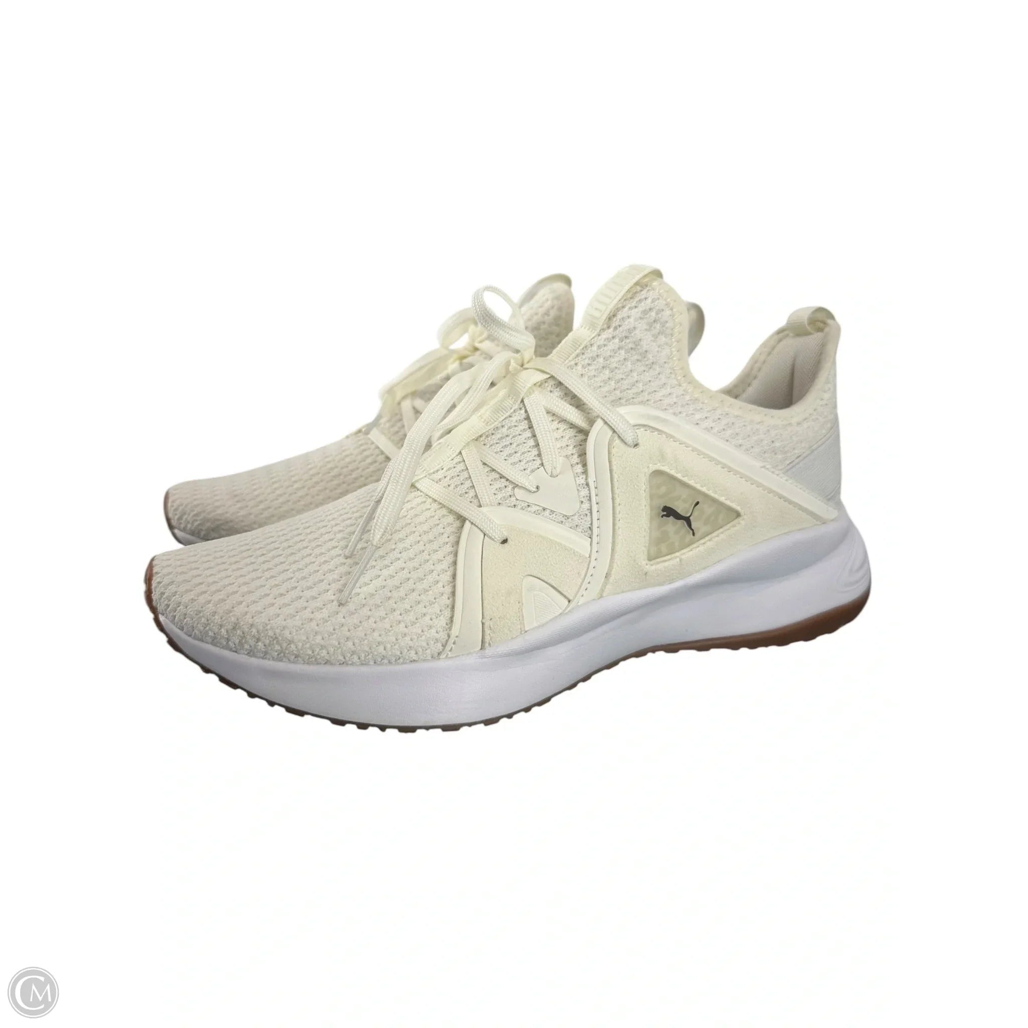 Shoes Athletic By Puma In White, Size: 10