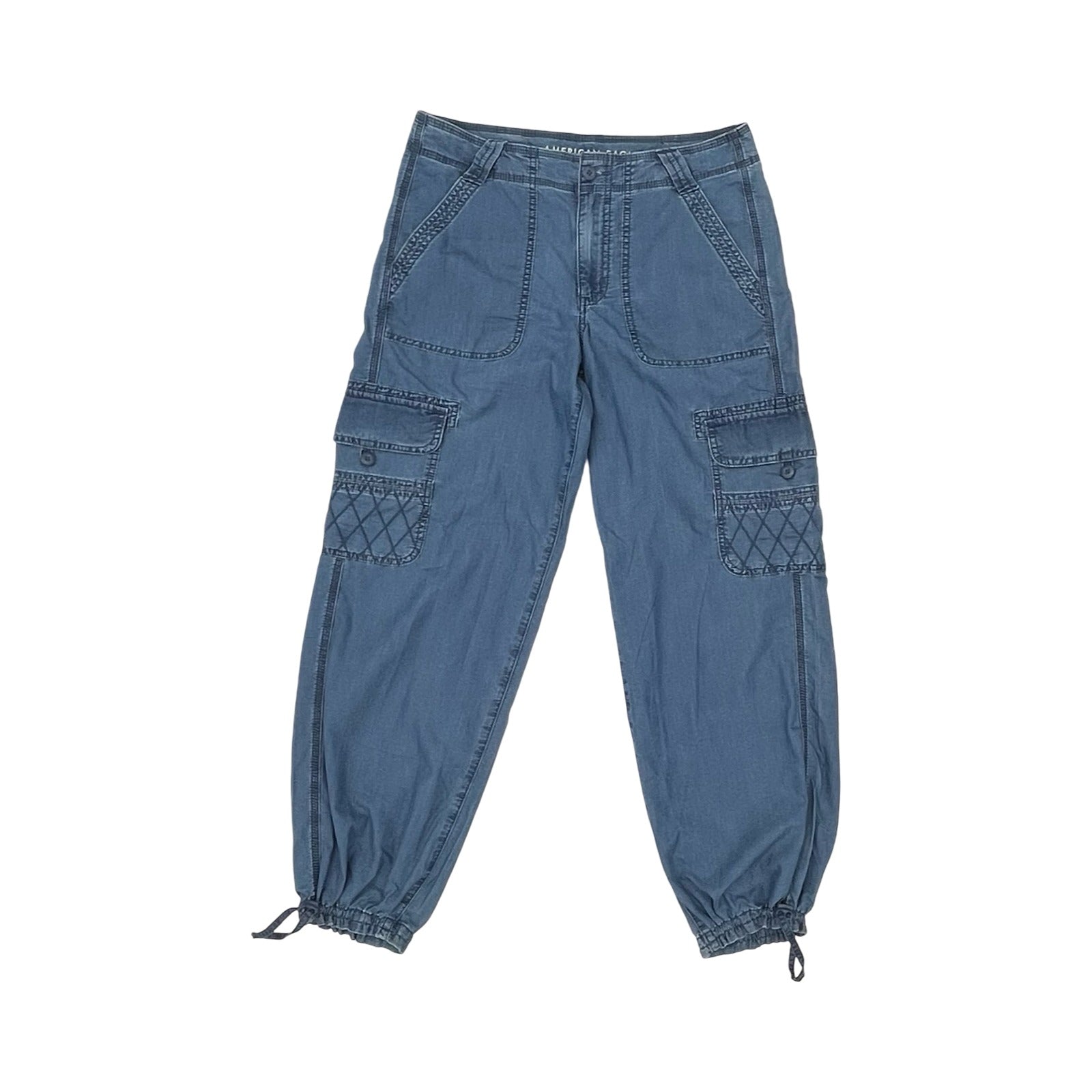 Pants Cargo & Utility By American Eagle In Blue, Size:8