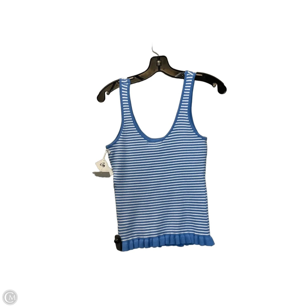 Top Sleeveless Basic By Free Assembly In Blue, Size: Xs