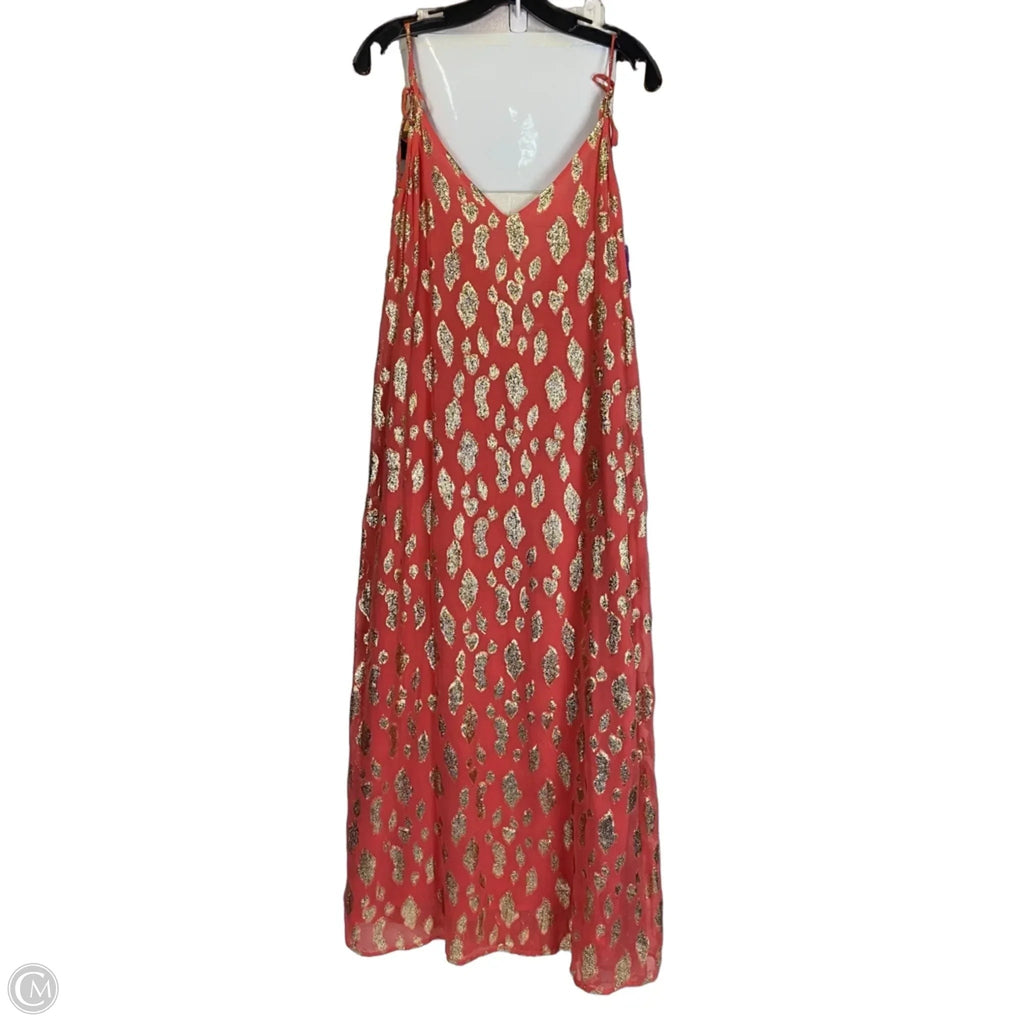 Dress Party Long By Clothes Mentor In Pink, Size: Xs
