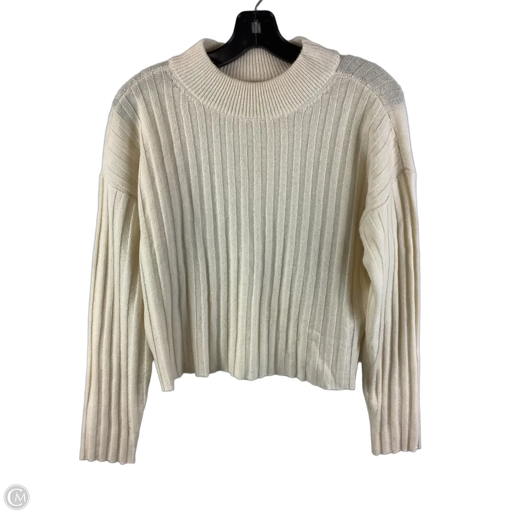 Sweater By Madewell In Cream, Size: S