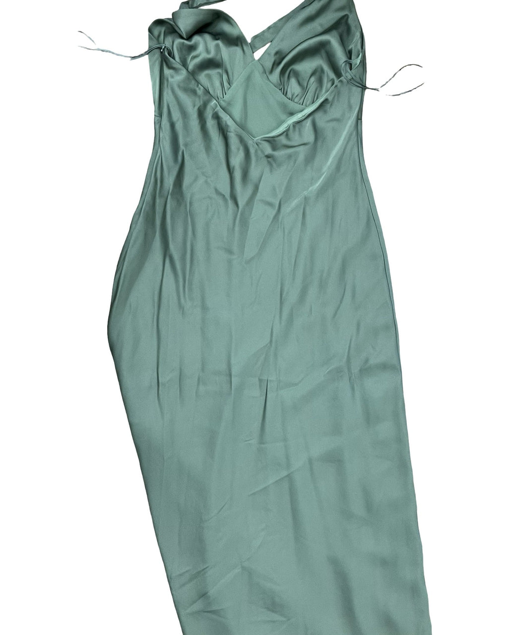 Dress Party Long By Abercrombie And Fitch In Green, Size:L