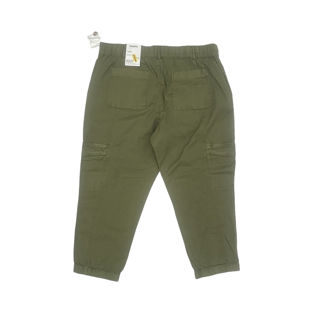 Pants Cropped By Sonoma In Green, Size:16