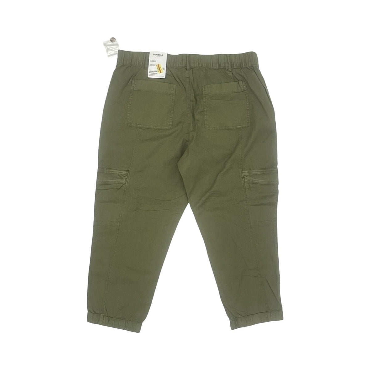Pants Cropped By Sonoma In Green, Size:16