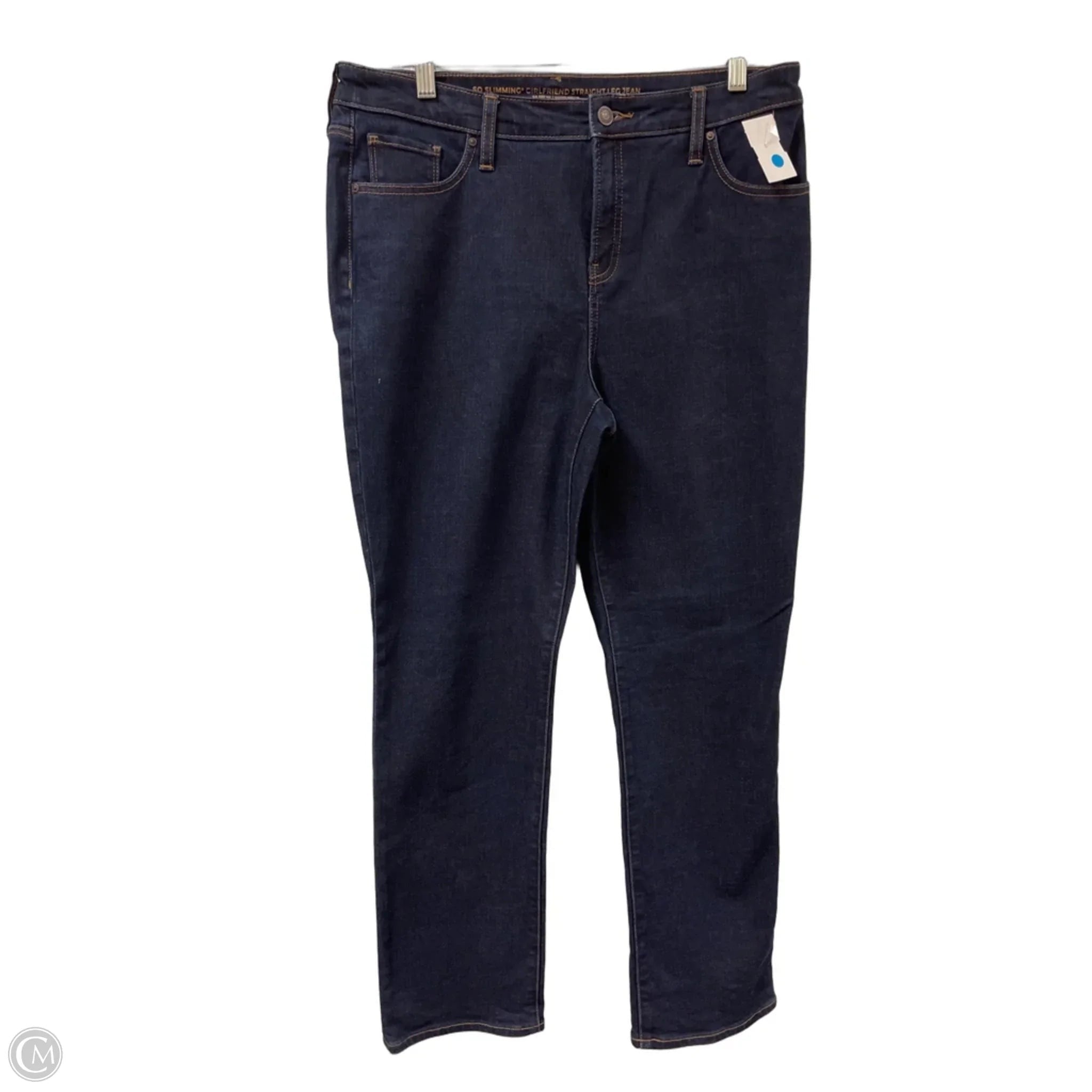 Jeans Skinny By Chicos In Blue Denim, Size: 10