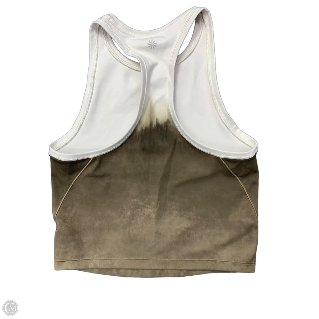 Tank Top By Athleta In Green & White, Size: Xs