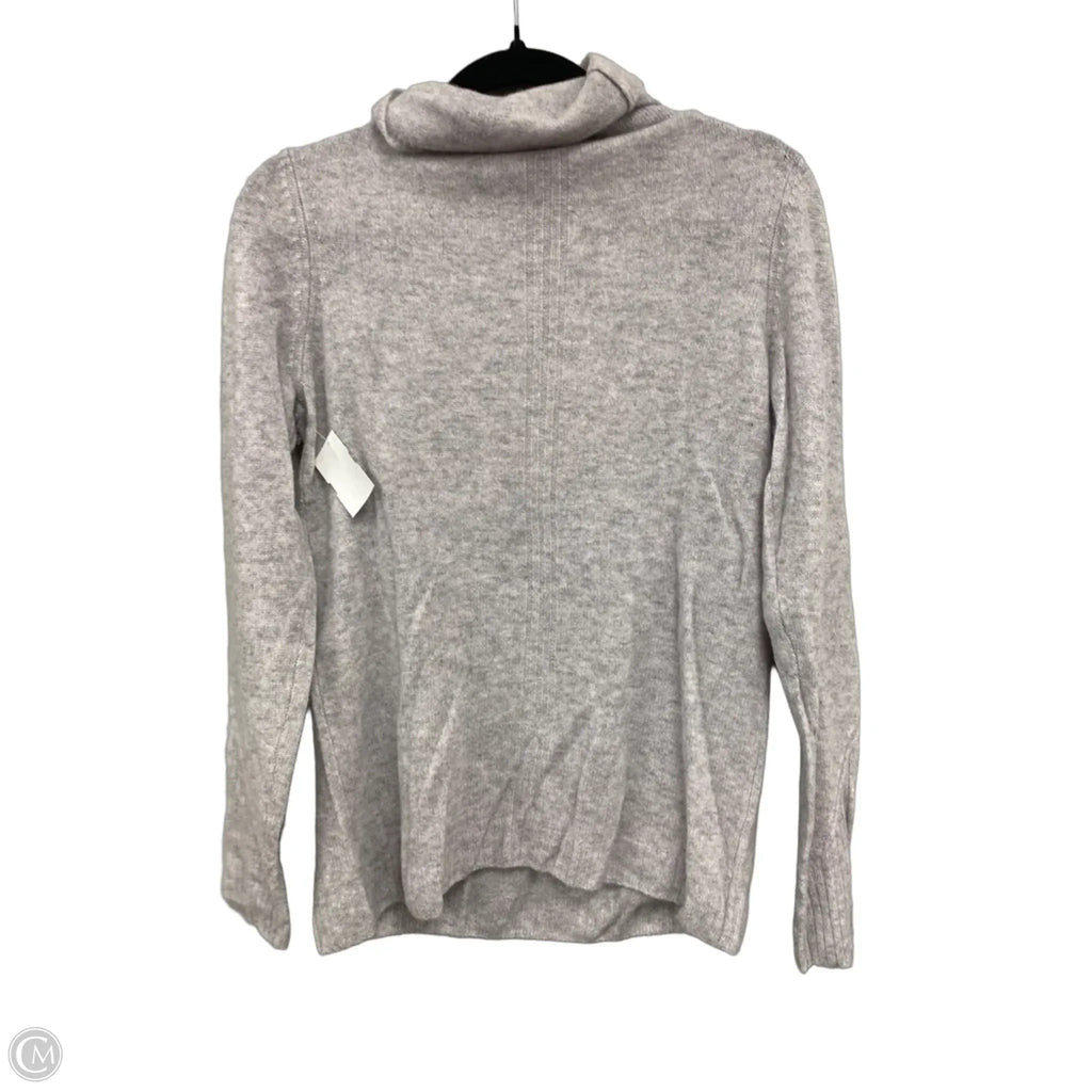 Sweater Cashmere By Clothes Mentor In Grey, Size: L
