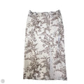 Skirt Maxi By Loft In Brown & Cream, Size: Xl