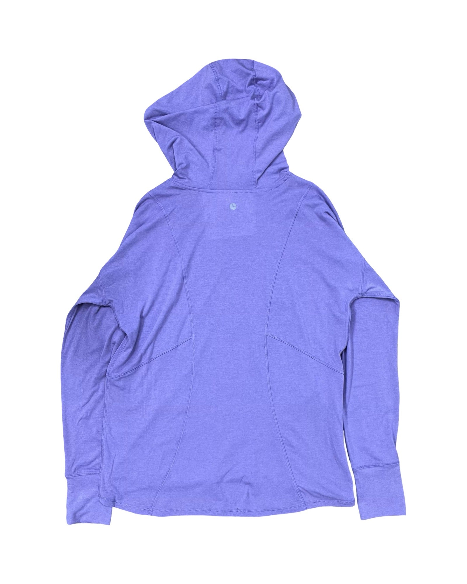 Athletic Top Ls Collar By 90 Degrees By Reflex In Purple, Size:M