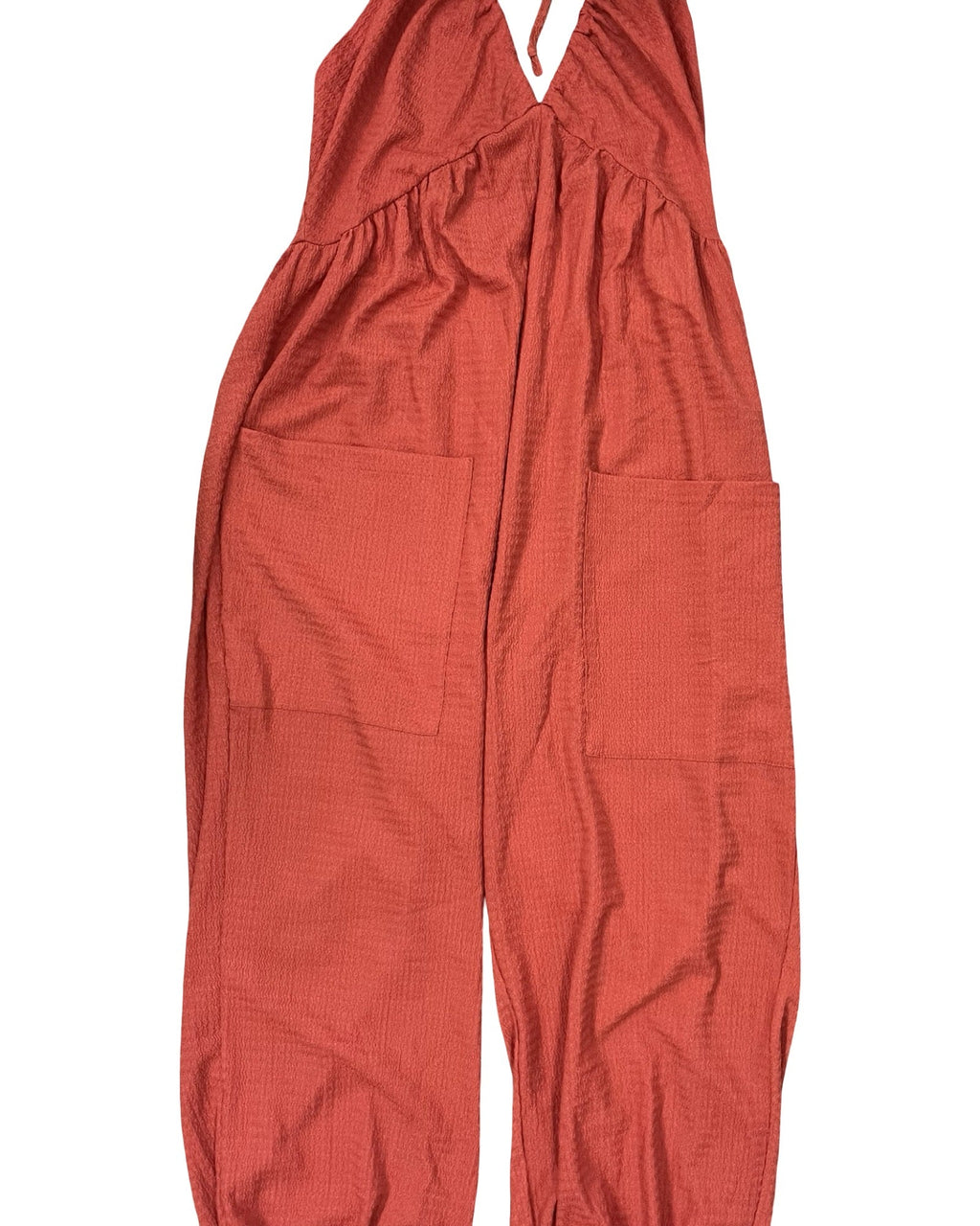 Jumpsuit By Shein In Orange, Size:1X