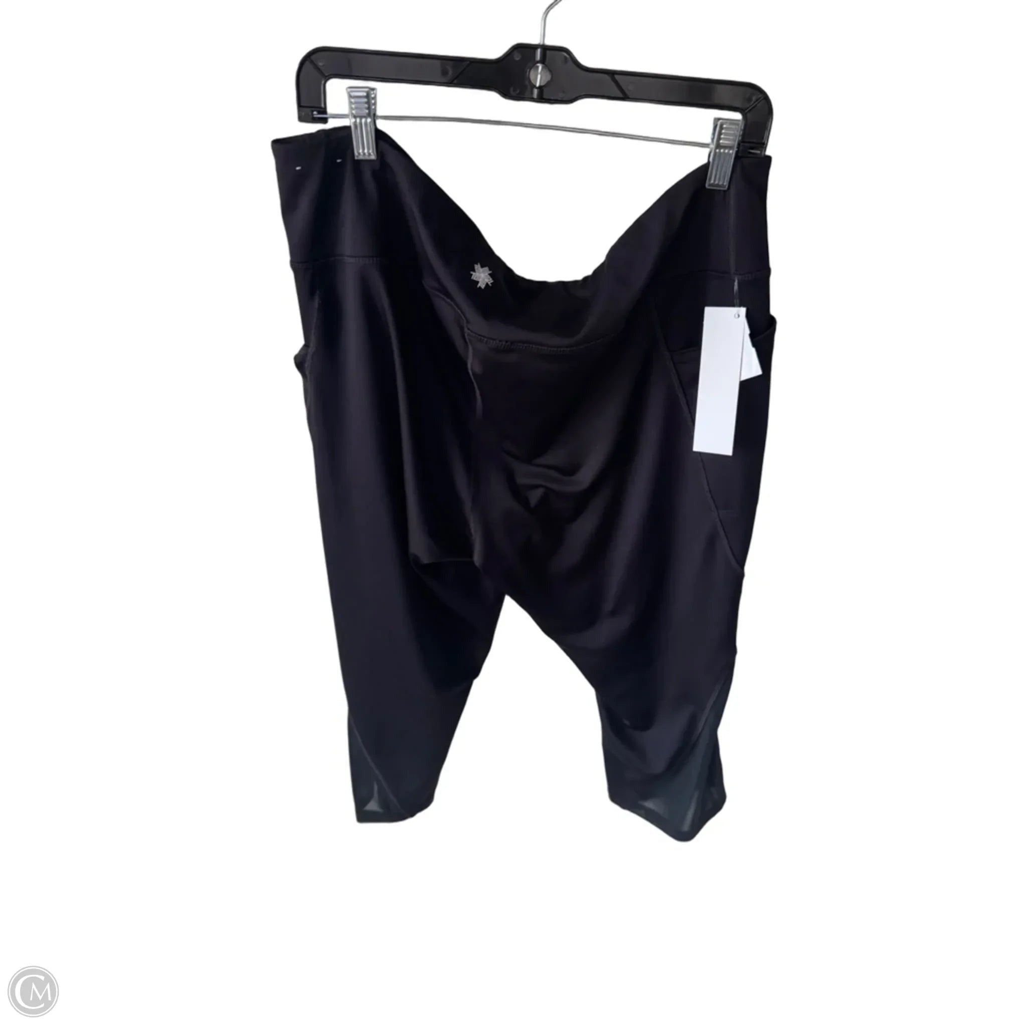 Athletic Leggings Capris By Tek Gear In Black, Size: 2x