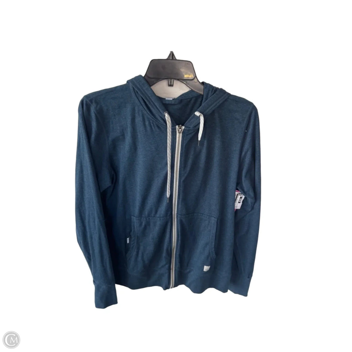 Athletic Sweatshirt Hoodie By Vuori In Blue, Size: L