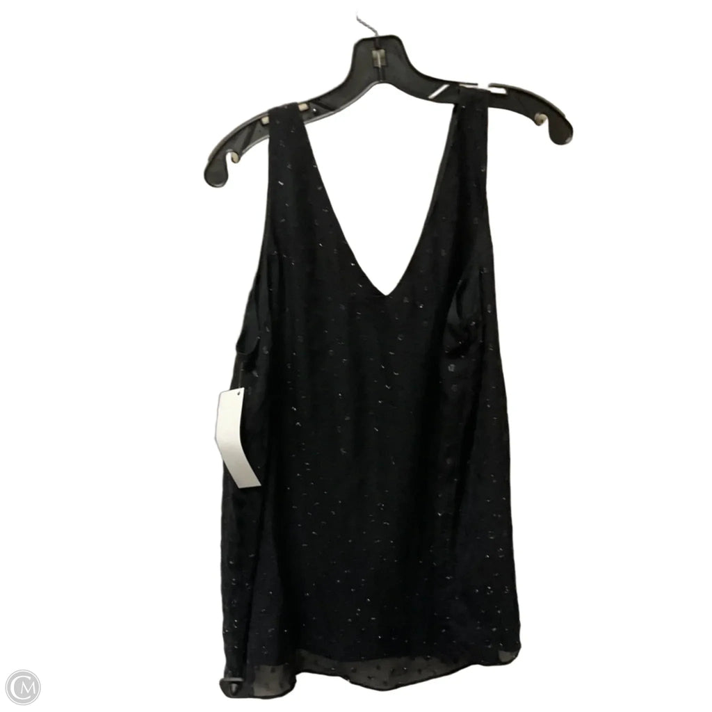 Top Sleeveless Designer By Lilly Pulitzer In Black, Size: L