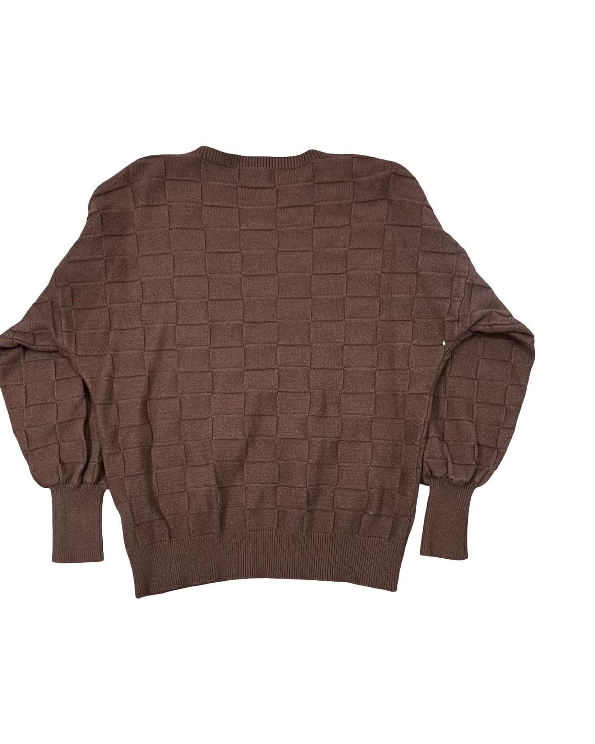 Sweater By Clothes Mentor In Brown, Size:L