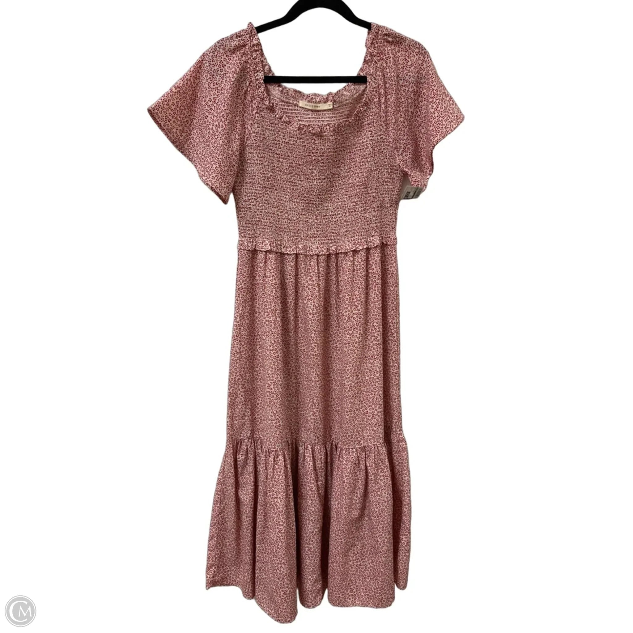 Dress Casual Maxi By Ellison In Red, Size: S