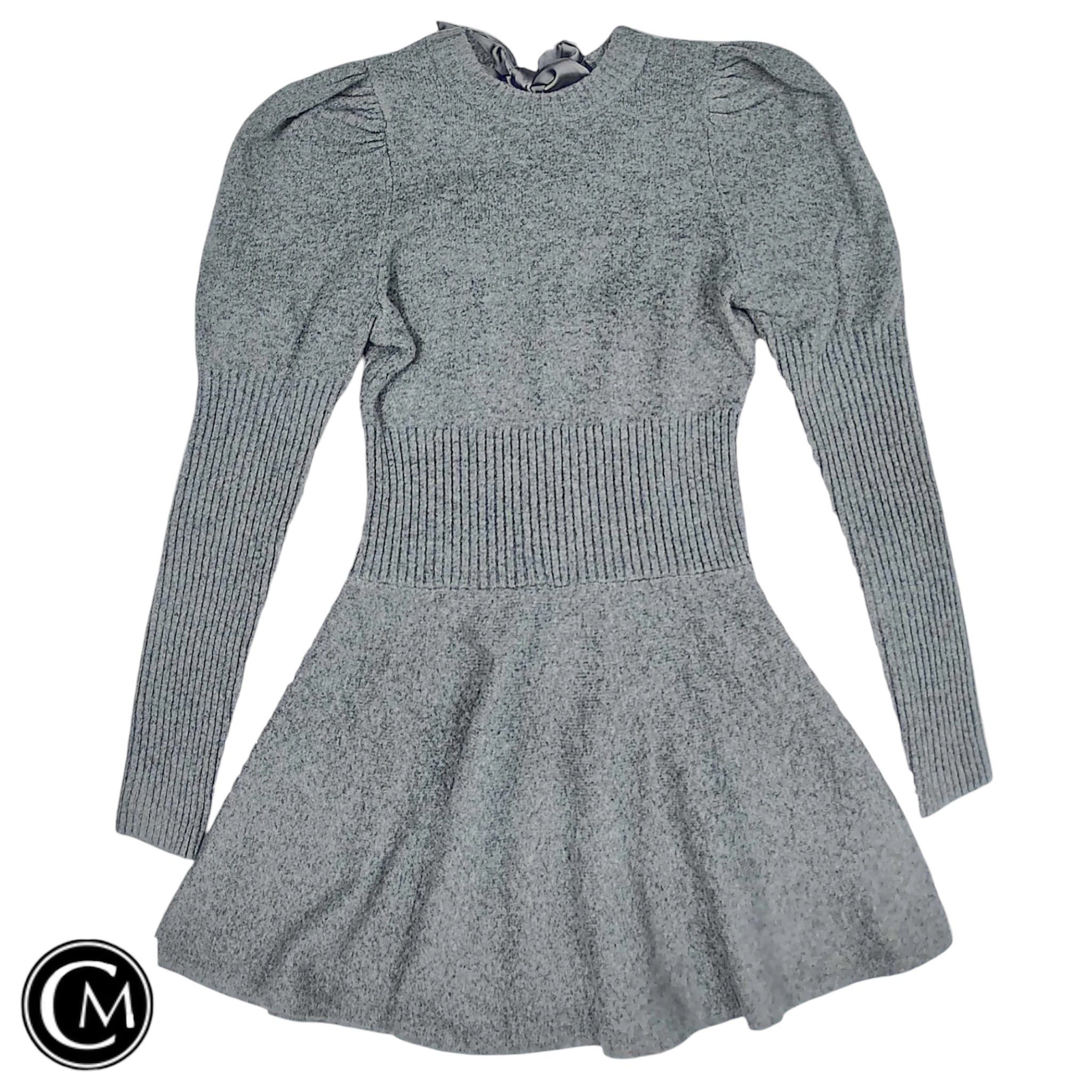 Dress Sweater By Express In Grey, Size: Xs