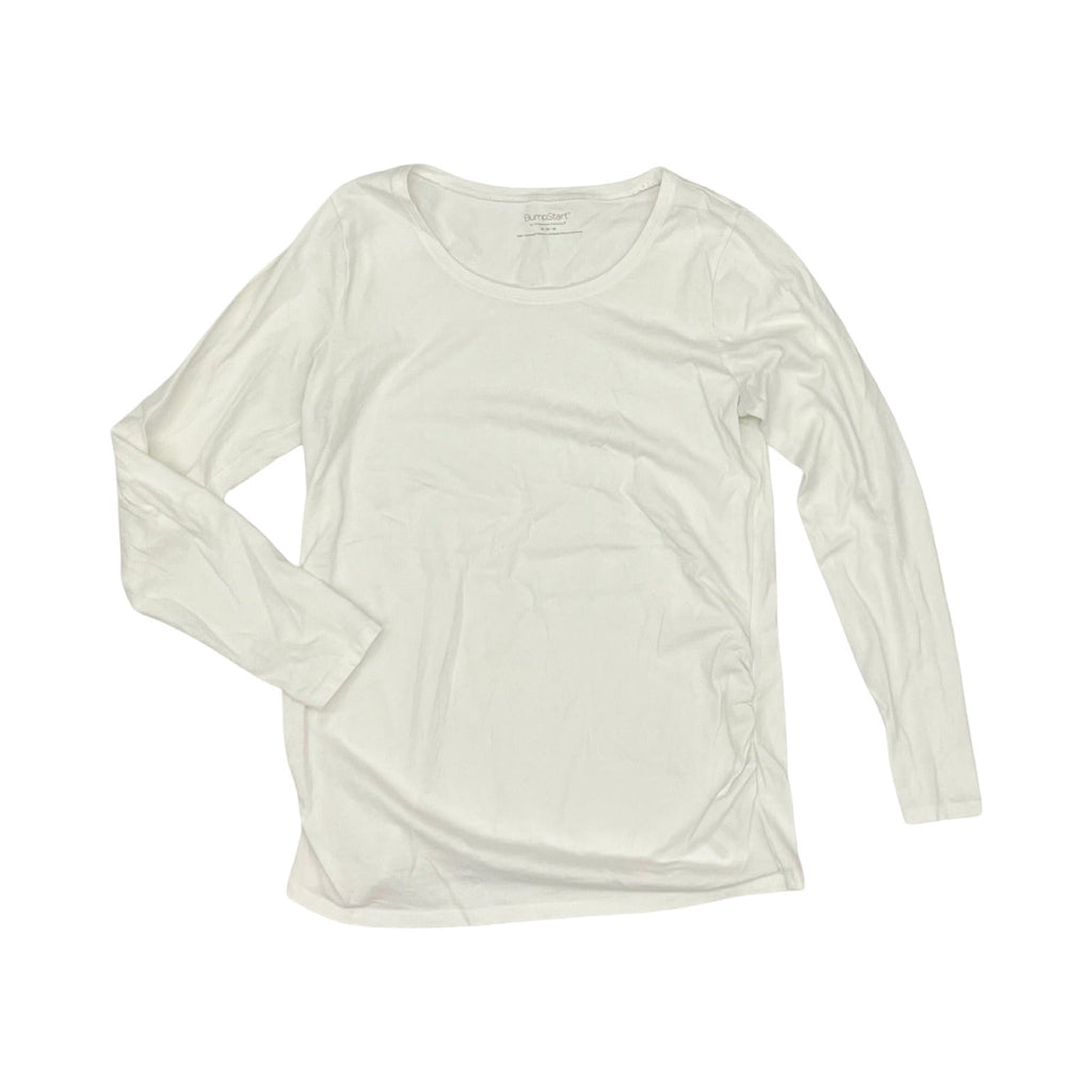 Mat Top Ls By Bumpstart In Cream, Size:M
