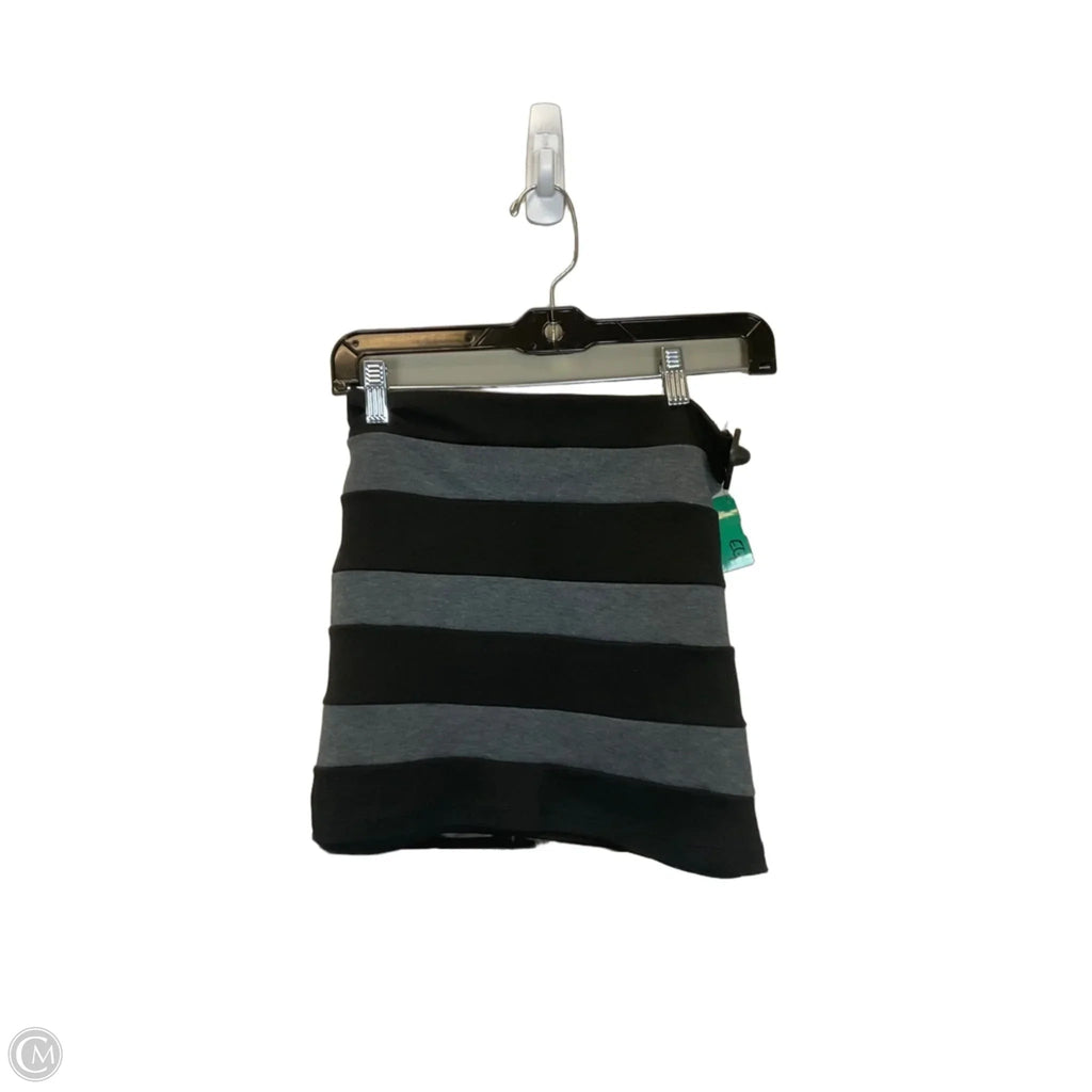 Skirt Midi By Clothes Mentor In Black & Grey, Size: S