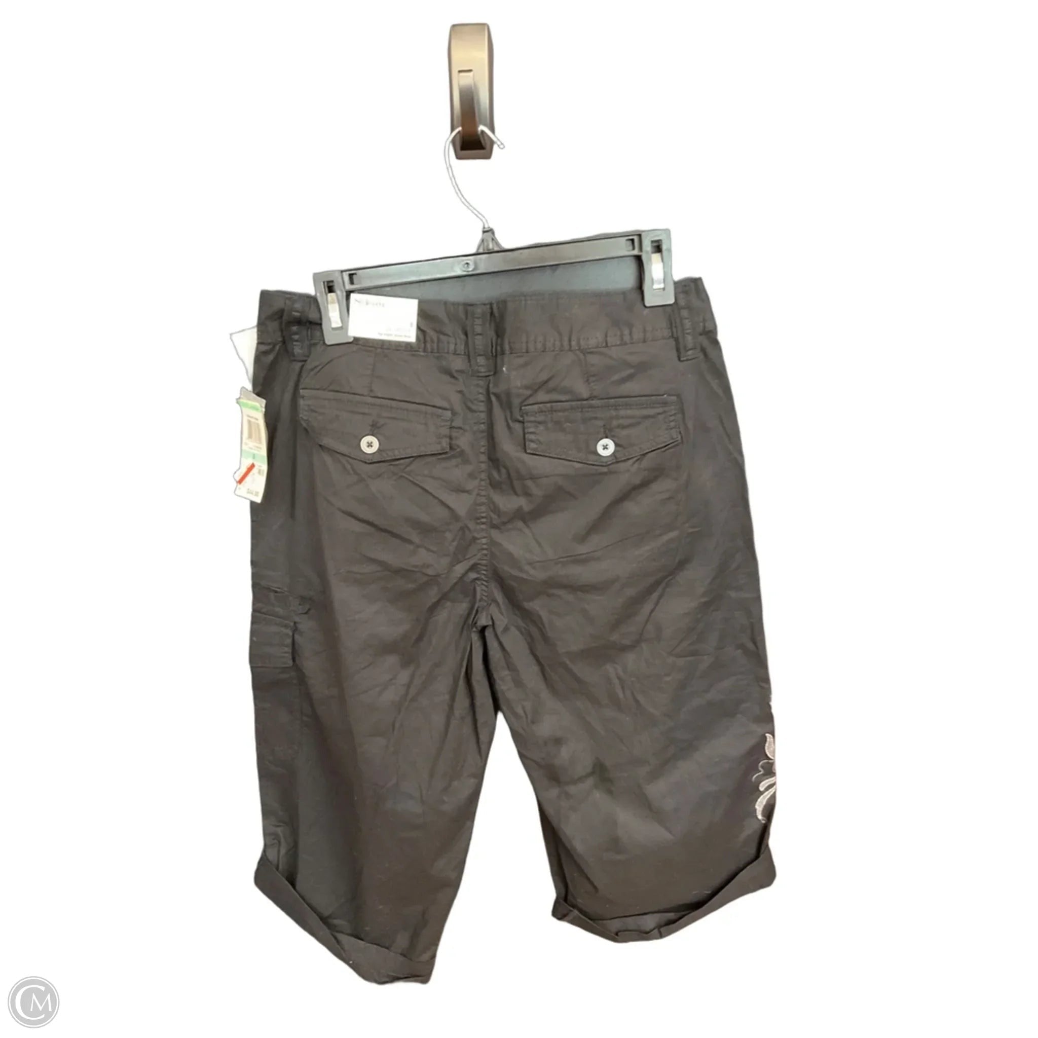 Capris By Style And Company In Black, Size: 8