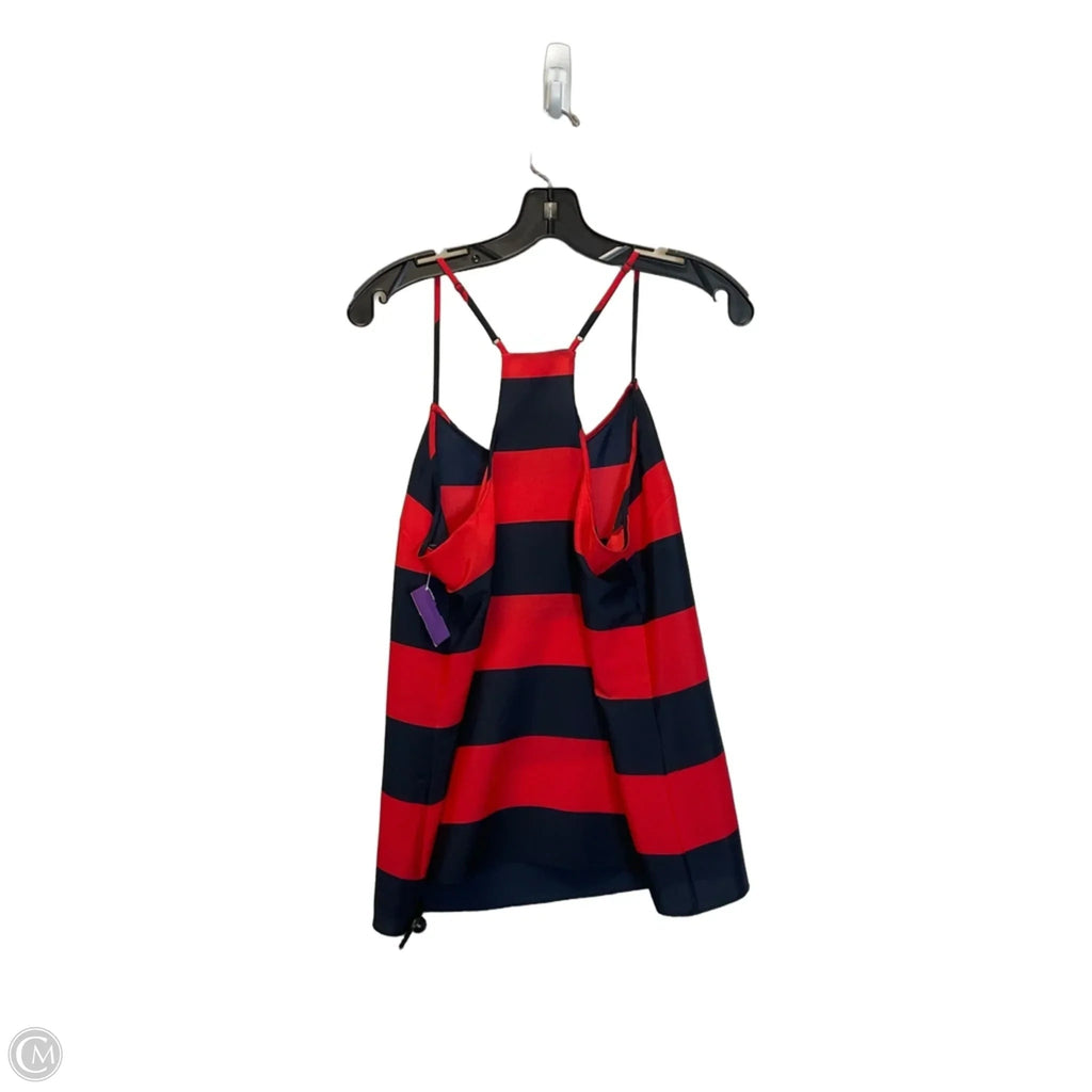 Top Sleeveless By J. Crew In Striped Pattern, Size: 8