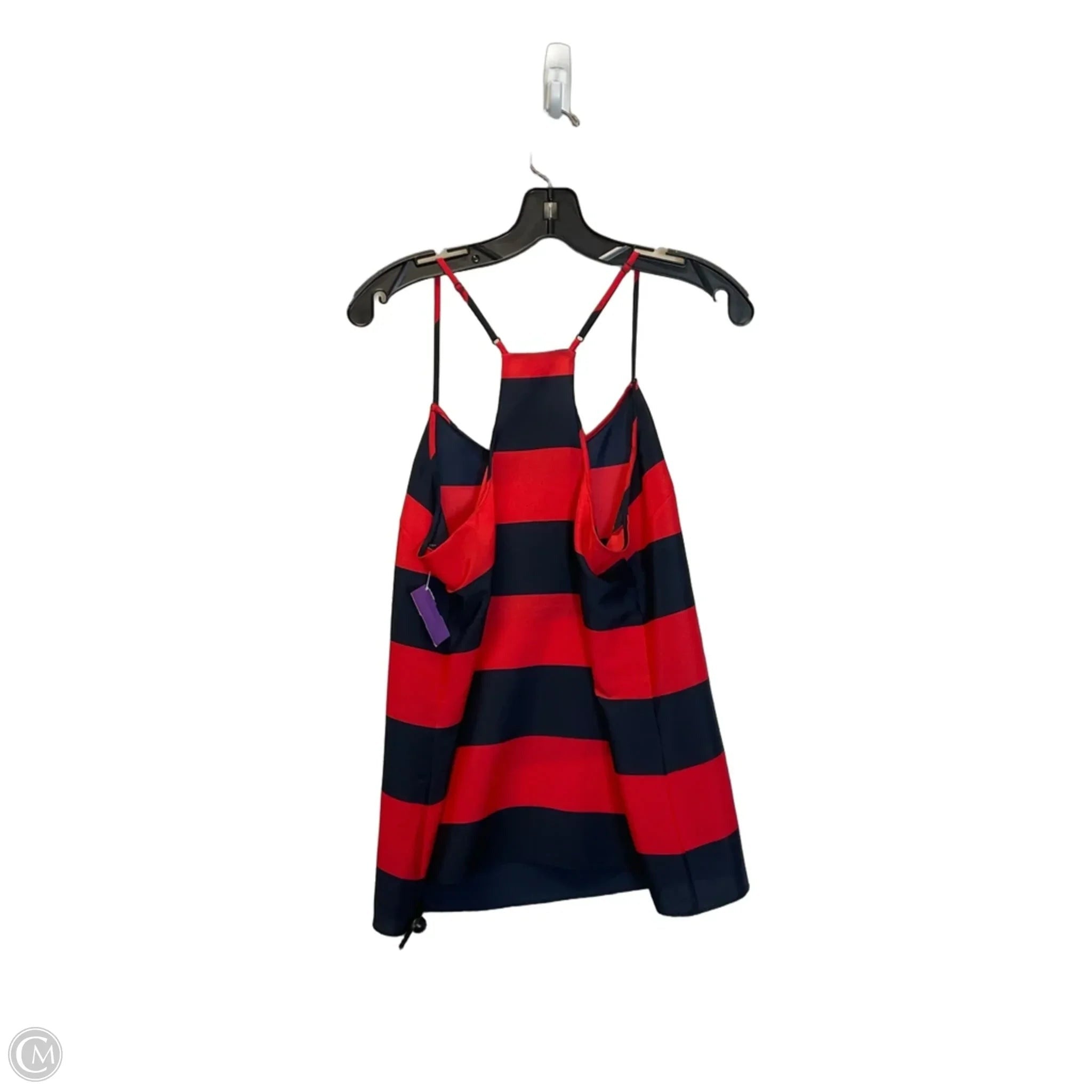 Top Sleeveless By J. Crew In Striped Pattern, Size: 8