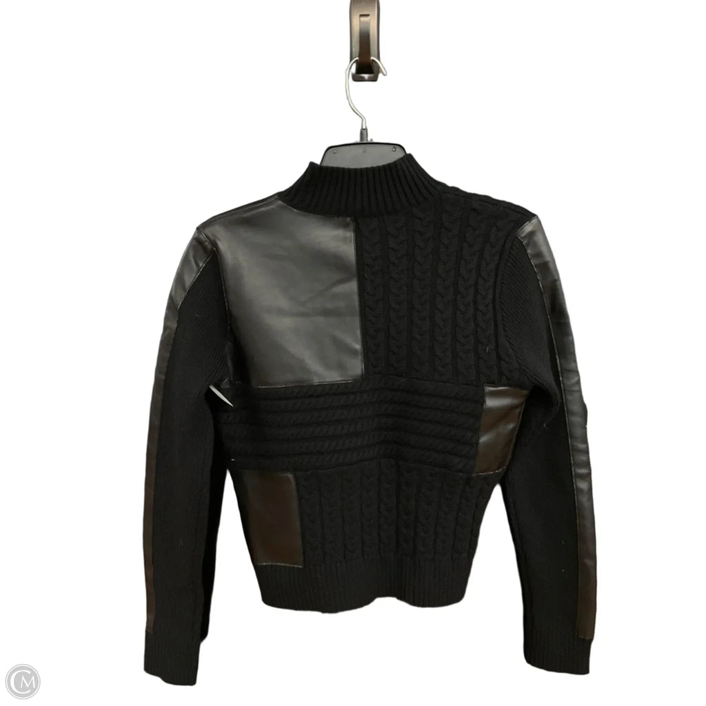 Top Long Sleeve By Anthropologie In Black, Size: S