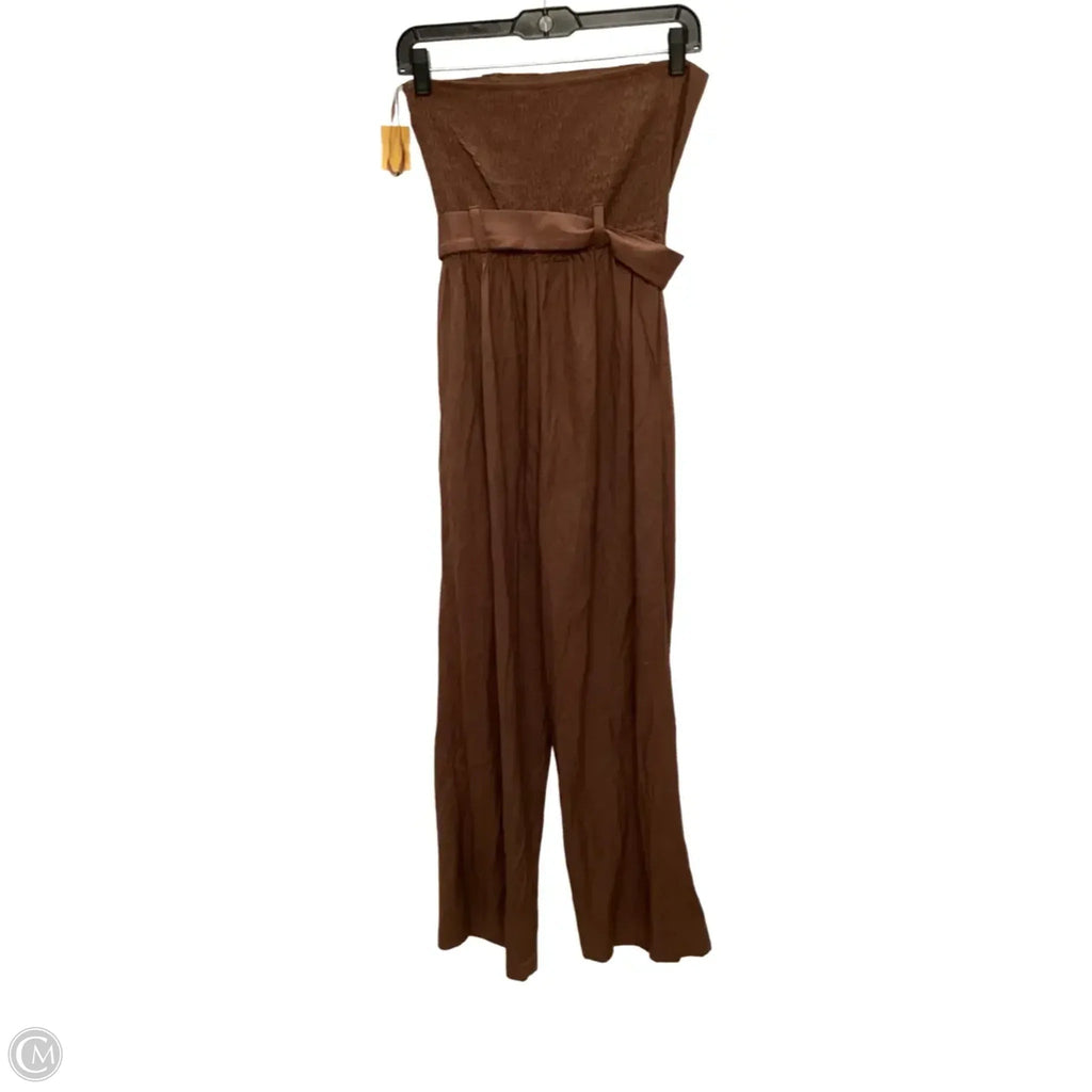 Jumpsuit By Monteau In Brown, Size: M
