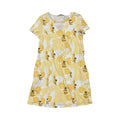 Dress Casual Short By Arianna In White & Yellow, Size:S
