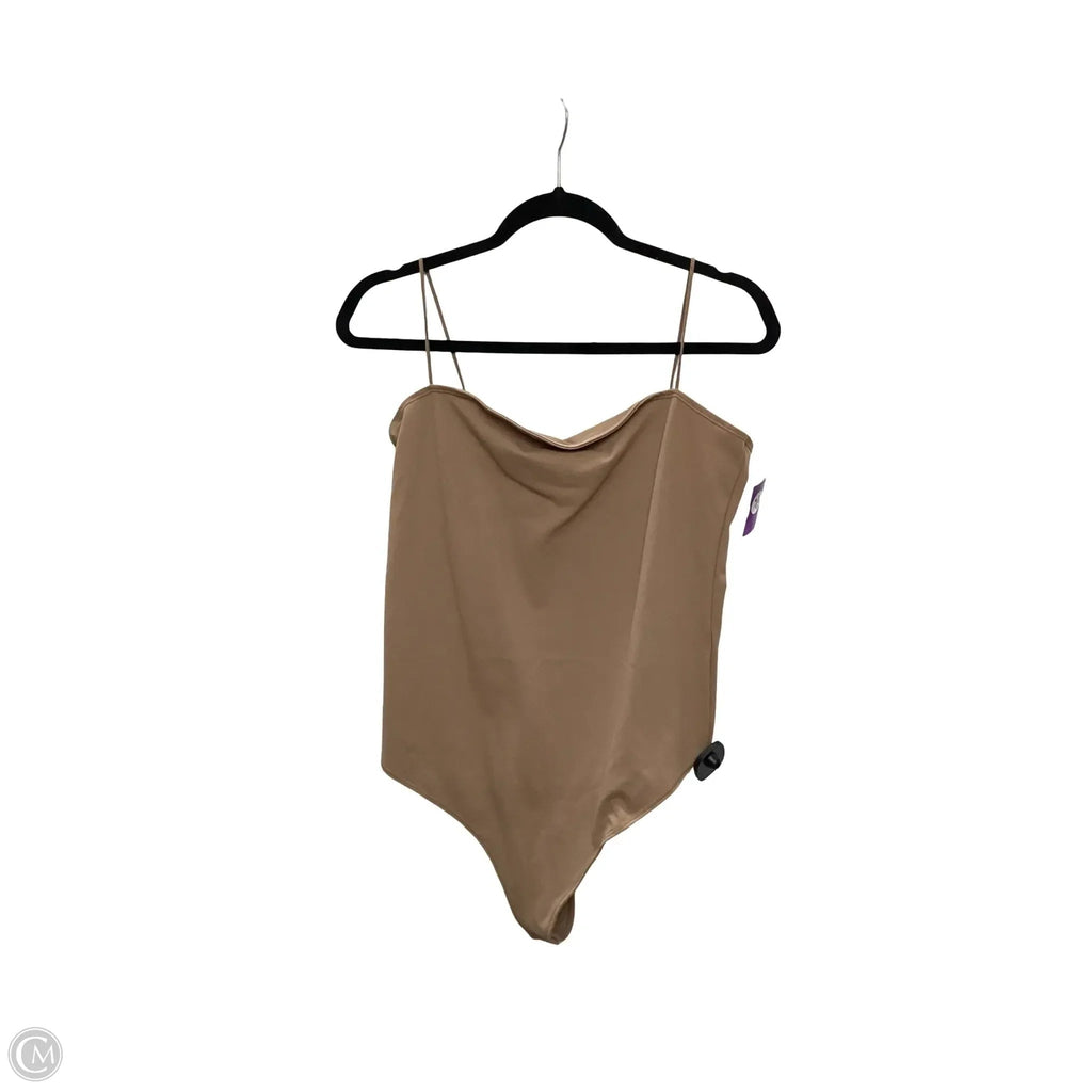 Bodysuit By Abercrombie And Fitch In Brown, Size: Xl