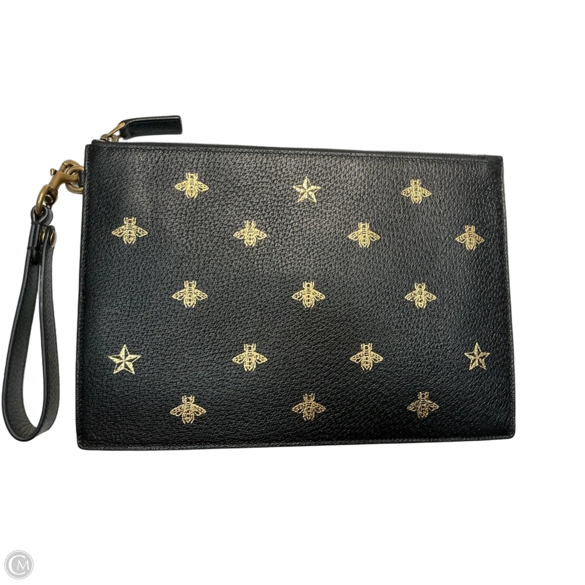 Wristlet Luxury Designer By Gucci, Size: Large