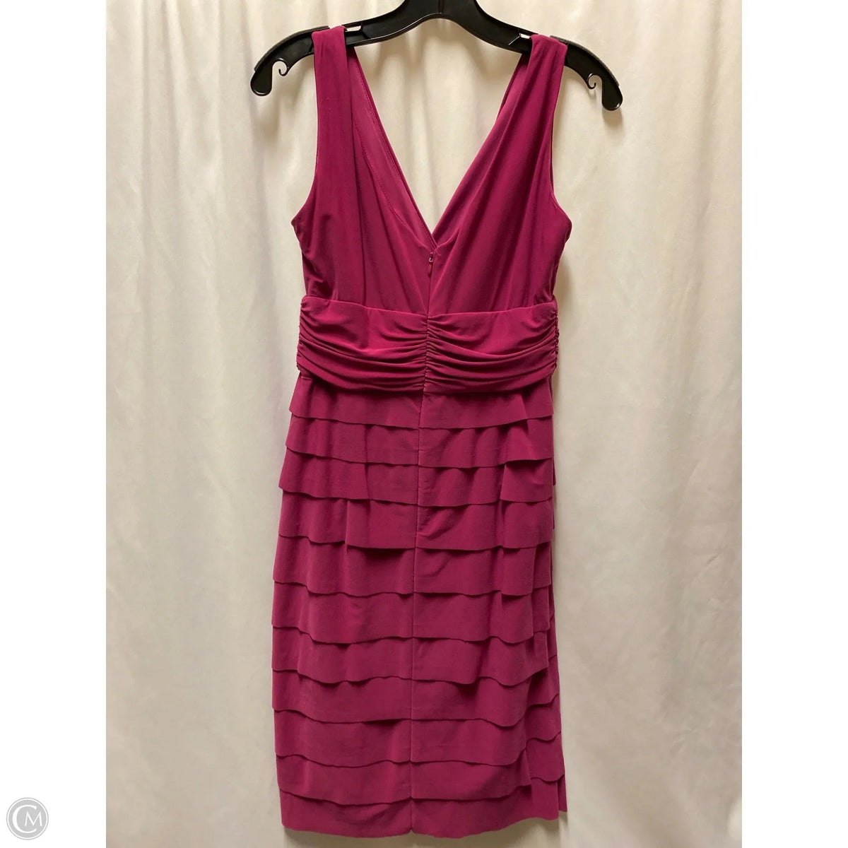 Dress Casual Midi By Jones New York In Pink, Size: Xs